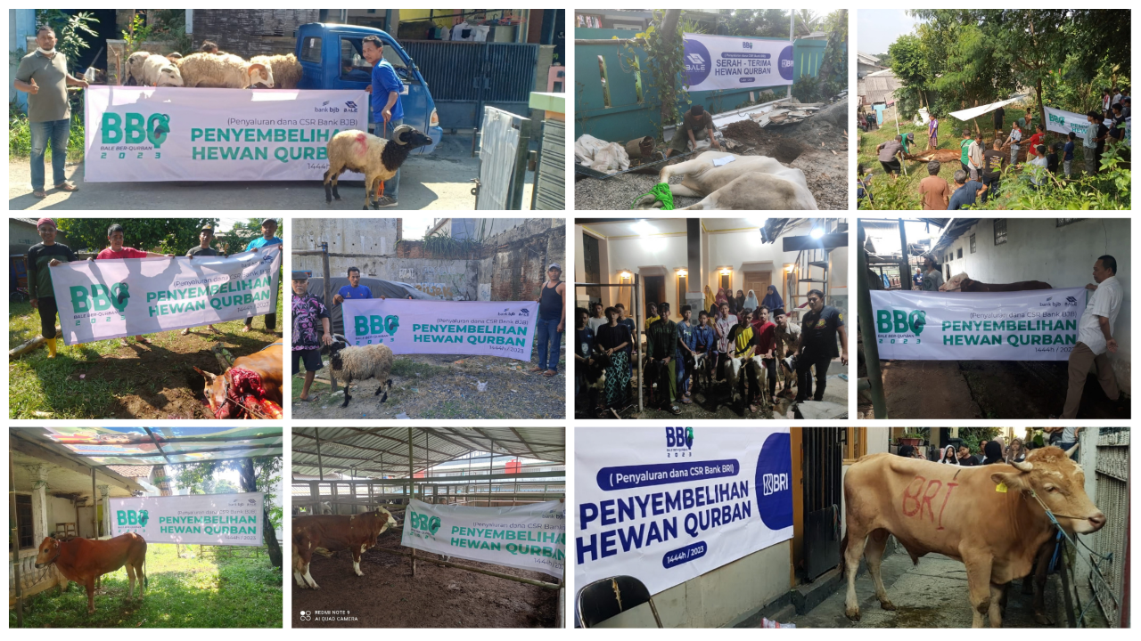 BALE BERQURBAN 2023, Dari Amanah Kurban Hadir Kebahagiaan bagi Sesama