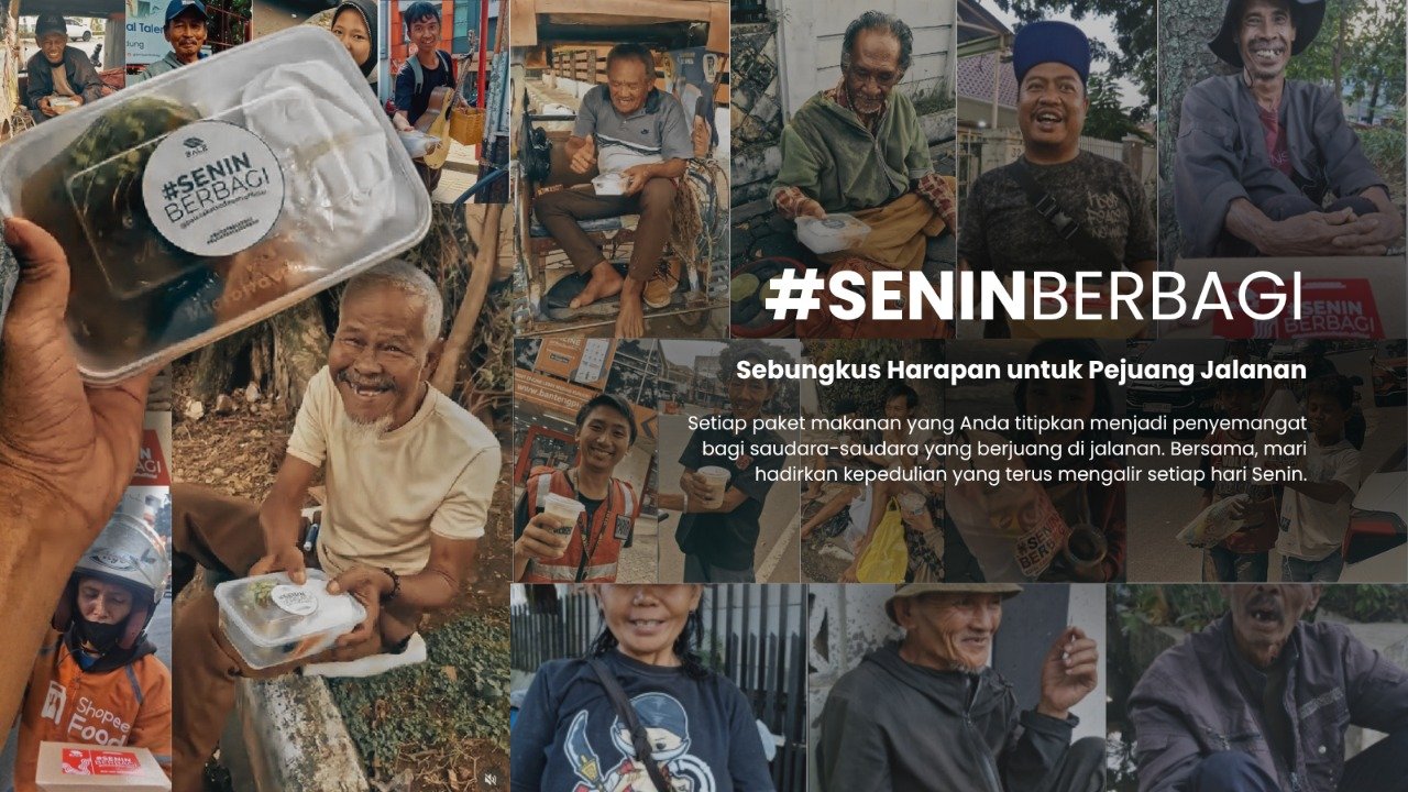 Senin Berbagi: Sebungkus Harapan untuk Pejuang Jalanan